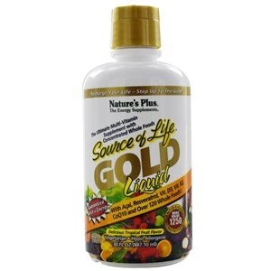 Image of Natures Plus Source of Life GOLD Liquid 8oz.