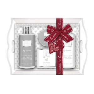 Image of Baylis Harding La Maison Fig Cassis Wooden Tray Gift Set