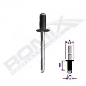Image of ROMIX Rivet TOYOTA,LEXUS C70192 90269-06054