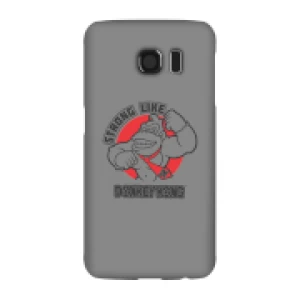 Image of Nintendo Donkey Kong Strong Like Donkey Kong Phone Case - Samsung S6 - Snap Case - Matte