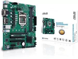 Image of Asus Pro H410MC CSM Intel Socket LGA1200 H5 Motherboard