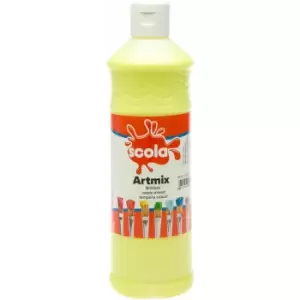 Image of Scola AM600/20 Artmix Ready-mix Paint 600ml - Lemon