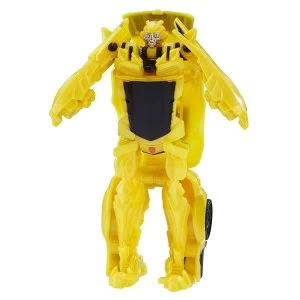 Image of Transformers The Last Knight 1 Step Turbo Changer Bumblebee