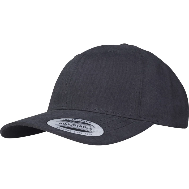 Image of Flexfit by Yupoong Ethno Strap Cap in Black Unisex One Size