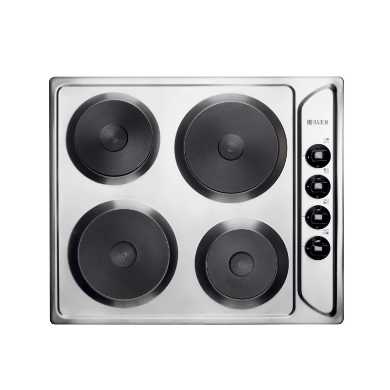 Image of Haden HSP60X - Electric Solid Plate Hob - Grey Grey One Size