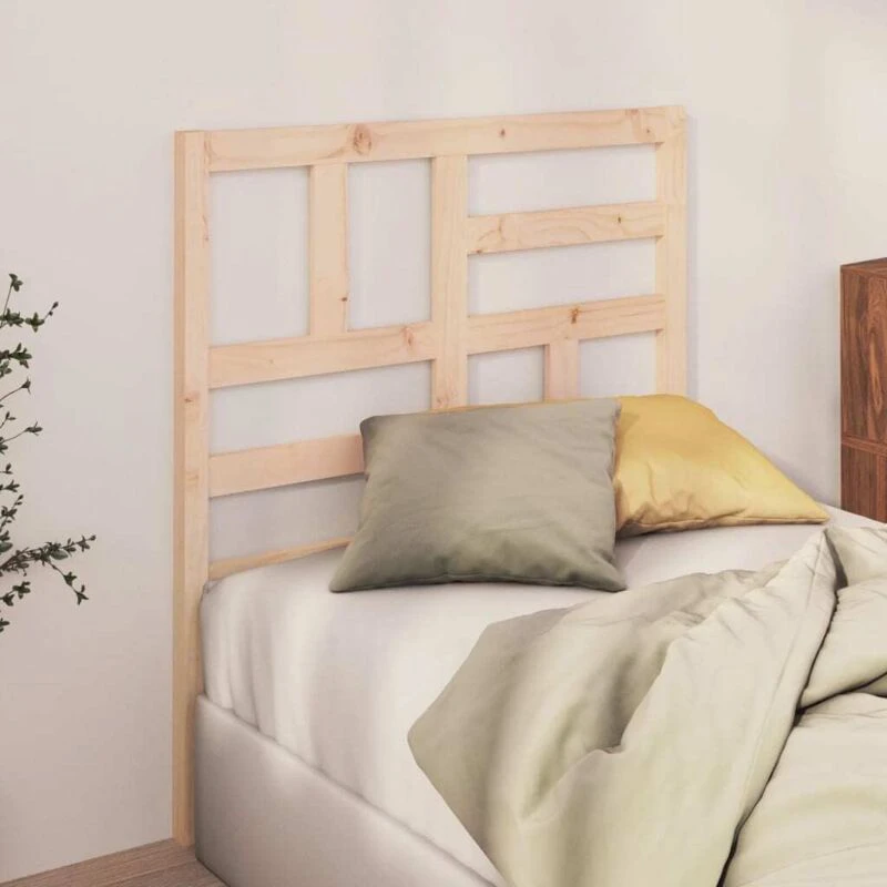 Image of VIDAXL Bed Headboard 106x4x104cm Solid Wood Pine Vidaxl 8720286952184