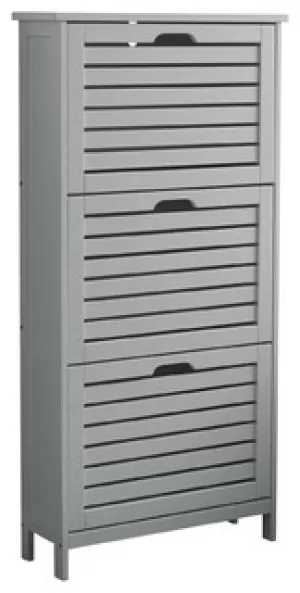 Image of Bergen 3 Tier Shoe Cabinet