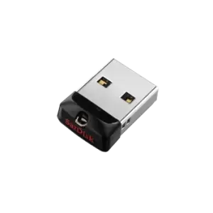 Image of SanDisk Cruzer Fit USB Flash Drive 64GB - SDCZ33-064G-G35