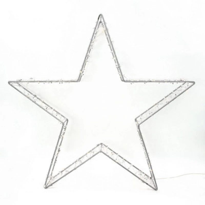 Image of The Christmas Workshop Metal Frame Christmas Star Light