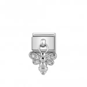Image of Nomination Composable Classic Charm Silver Bee Link 331800/15