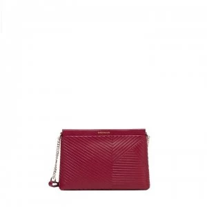 Image of Karen Millen Bella Crossbody Bag - burgundy601