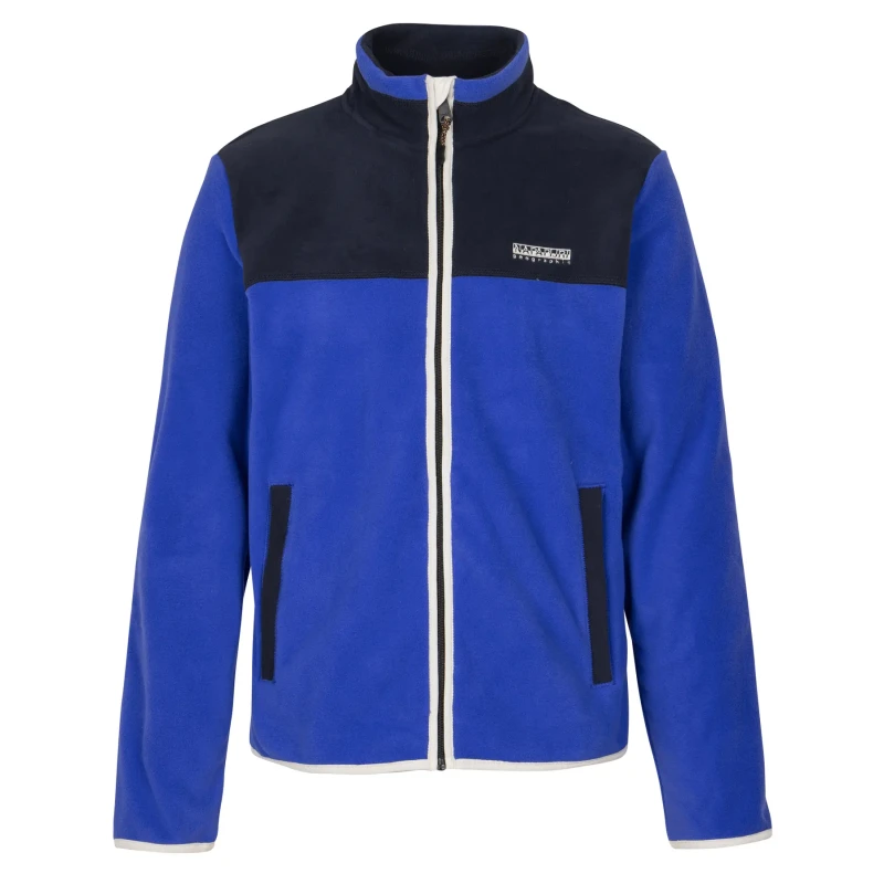 Image of Full-zip fleece Napapijri T-Dergana Bleu Male L