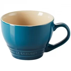 Image of Le Creuset Stoneware Grand Mug Deep Teal
