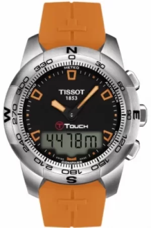 Image of Mens Tissot T-Touch II Alarm Chronograph Watch T0474201705101