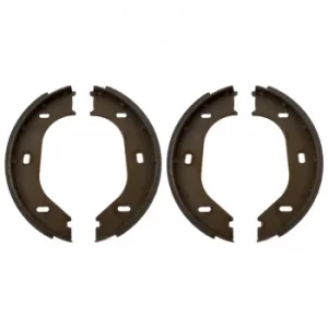 Image of Brake Shoe Set parking brake 04445 by Febi Bilstein