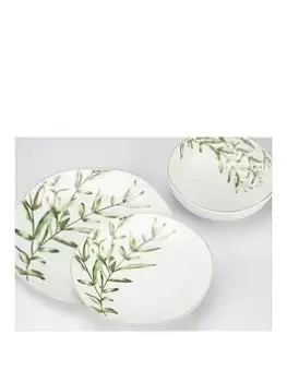 Image of Waterside Artisan Leaf 12Pcs Dinner Set