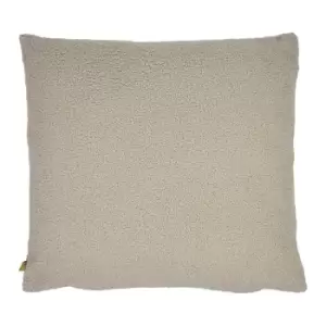 Image of Malham Fleece Square Cushion Latte, Latte / 50 x 50cm / Polyester Filled