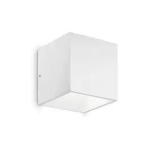 Image of Rubik LED Outdoor Up Down Wall Light White IP44
