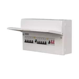 Image of BG 10 Way With 100A Switch 2x 63A 30Ma RCDS & 10x MCBs - CFUDP16610