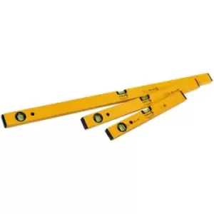 Image of Stabila Classic set 70 (100 cm, 60 cm, 40 cm) 19819 Spirit level set 40 cm, 60 cm, 120cm 0.5 mm/m