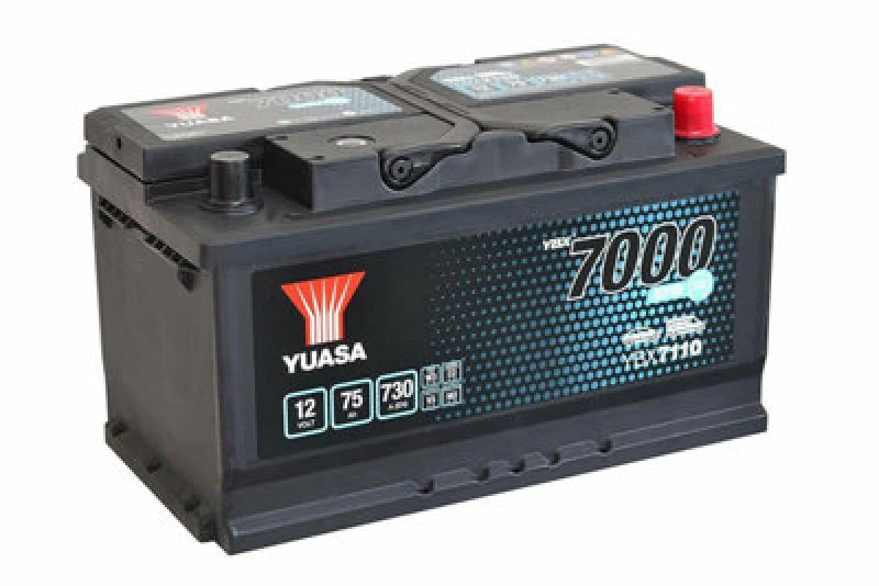 Image of Yuasa Ybx7110 12V 75Ah 730A Efb Start Stop Car Battery