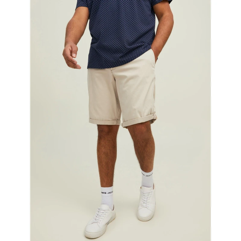 Image of Jack and Jones Bowie Shorts Mens Plus Size - Brown Brown 2XL