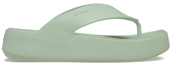 Image of Crocs Women Getaway Platform Flips Plaster 4