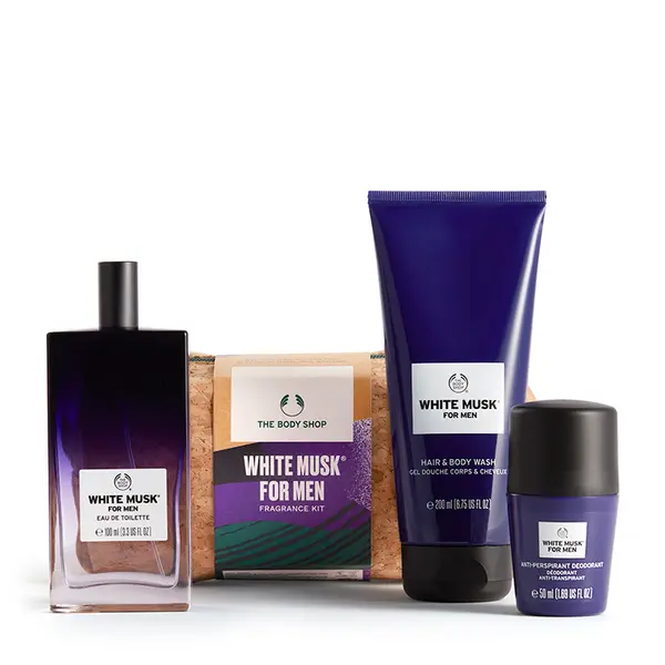 Image of The Body Shop White Musk For Men Fragrance Kit Gift Set