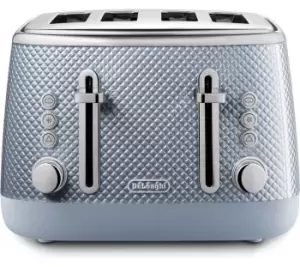 Image of DeLonghi Luminosa CTL4003GY 4 Slice Toaster