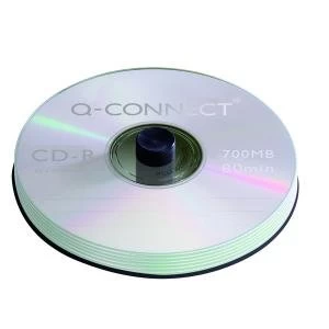 Image of Q-Connect CD-R 700MB80minutes Spindle Pack of 50 KF00421