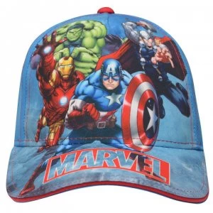 Image of Character Peak Cap Childrens - Avengers