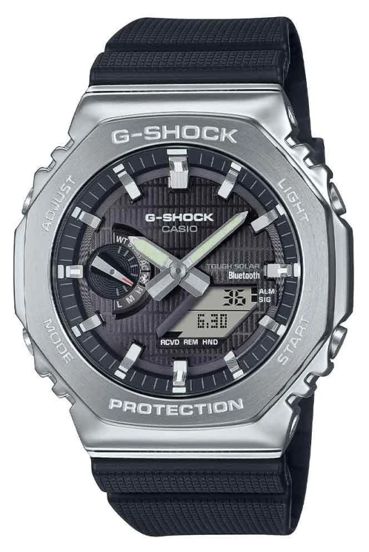 Image of Casio GBM-2100-1AER G-Shock Metal Covered 2100 (44.4mm) Watch