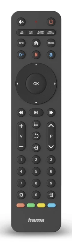 Image of Hama 00221055 remote control IR Wireless TV Press buttons