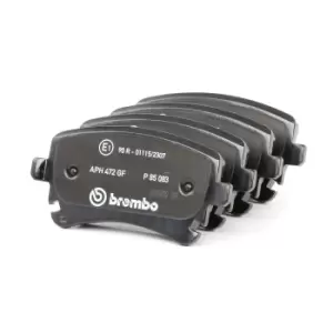 Image of BREMBO BRAKE PAD SET OF 4 P85083