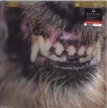 Image of Blanck Mass World Eater - Red/Black Vinyl 2017 UK vinyl LP SBR-174