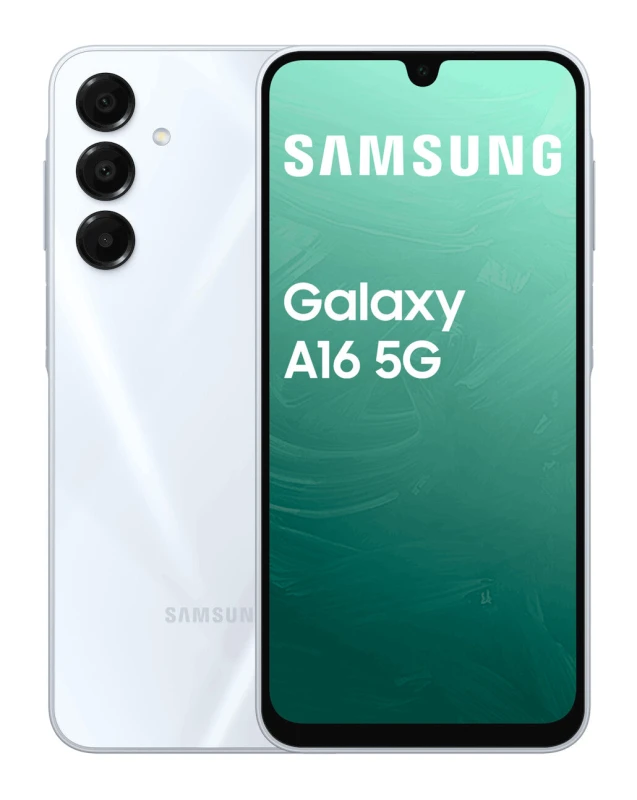 Image of Samsung Galaxy A16 5G - 128GB, Light Grey, Silver/Grey 8806095795775