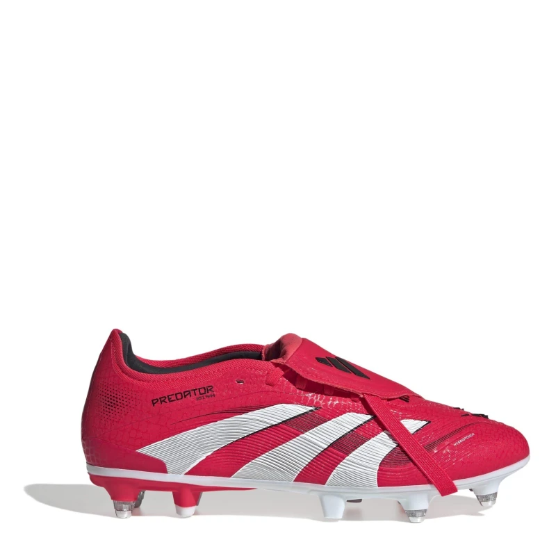 Image of adidas Predator Elite 99 Fold-over Tongue Firm Ground Football Boots Red 10.5