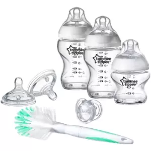 Image of Tommee Tippee C2N Closer to Nature Newborn Starter Kit Gift Set Glass (for babies)