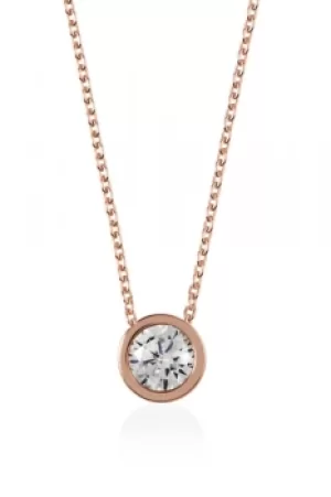 Image of Ladies Radley Rose Gold Plated Sterling Silver Fountain Road Necklace RYJ2000