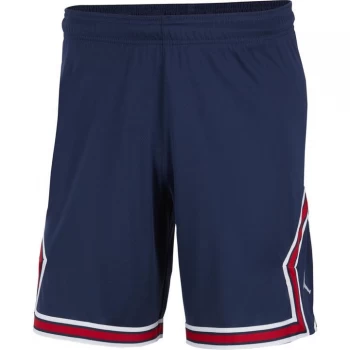 Image of Nike Paris Saint Germain x Jordan Home Shorts 2021 2022 - Navy