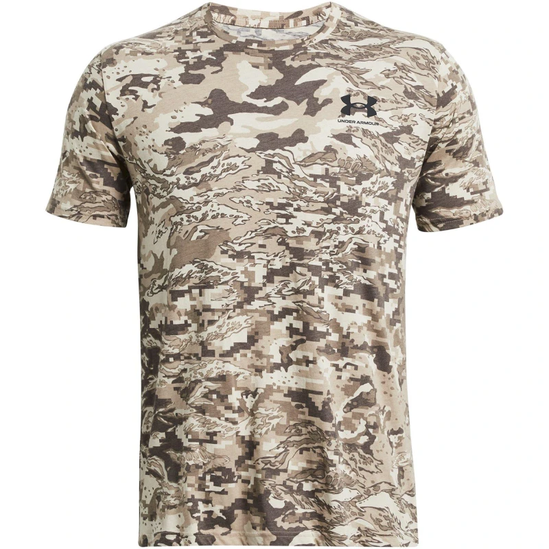 Image of Under Armour ABC CAMO SS - Brown Brown S
