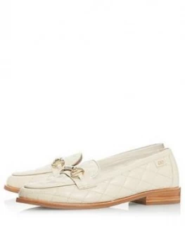 Image of Dune London Games Loafer - Ecru, Size 3, Women