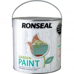 Image of Ronseal General Purpose Garden Paint Sage 2.5l