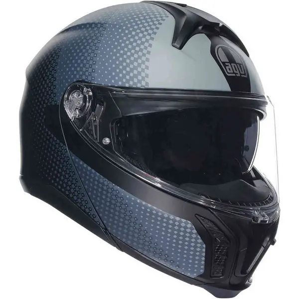 Image of AGV Tourmodular Textour Matt Black Grey Size L