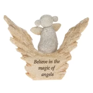 Image of Pebble Art Angel Angel