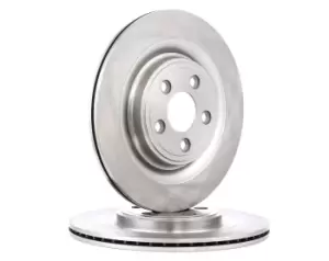 Image of RIDEX Brake disc JAGUAR,DAIMLER 82B0534 C2C25339,C2D26352 Brake rotor,Brake discs,Brake rotors