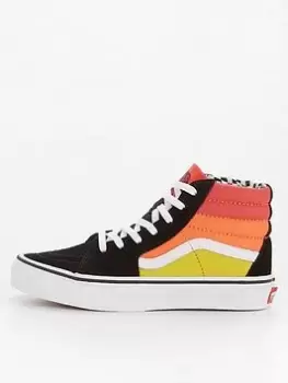 Image of Vans Sk8-hi Trainer, Black, Size 11 Younger