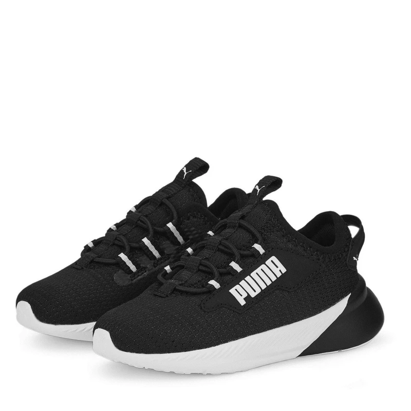 Image of Puma 2 AC Trainers Infants - Black C4