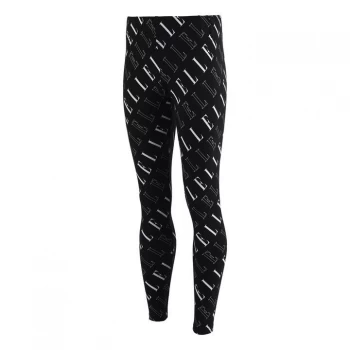 Image of Elle All Over Print Legging - Black
