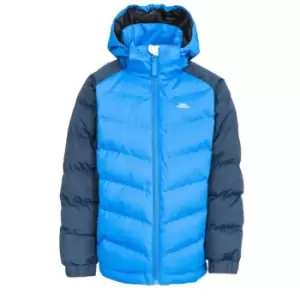 Image of Trespass Childrens Boys Sidespin Waterproof Padded Jacket (7/8 Years) (Navy)